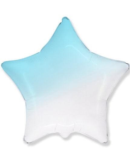 Звезда Голубой Градиент 81см